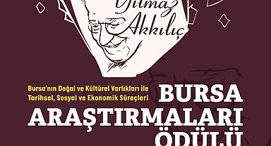 Yılmaz Akkılıç Bursa Araştırmaları 2024 Ödülleri'nde kazanan isimler belirlendi