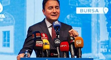 Ali Babacan 24 Mayıs'ta Bursa'ya geliyor